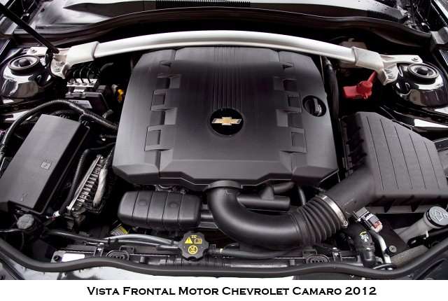 Vista Frontal Motor Chevrolet Camaro 2012