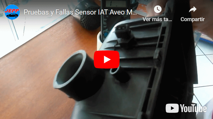 Vídeo: Pruebas y fallas del sensor IAT Aveo y Matiz