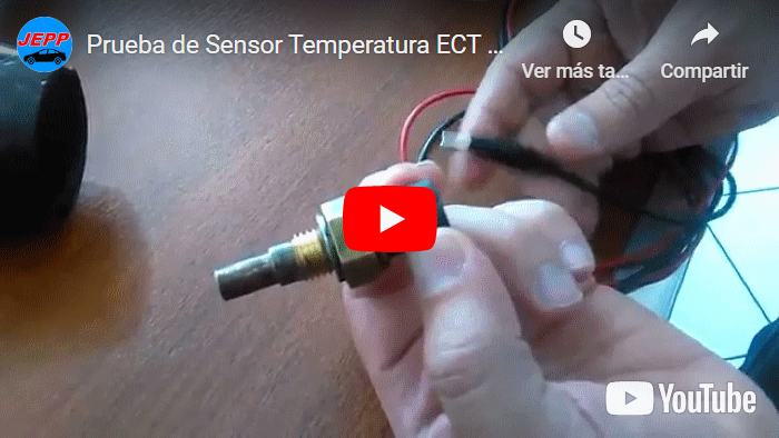 Vídeo Pruebas sensor ECT Chevrolet Aveo, Sensor de Temperatura motor