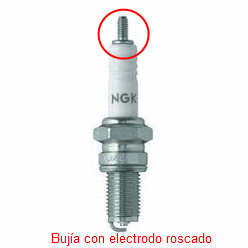 Terminal roscado de bujía