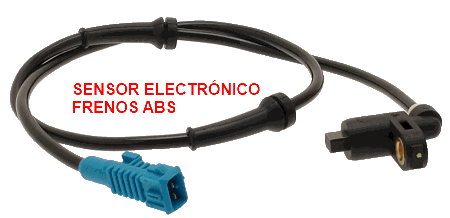 Sensor electrónico de velocidad del sistema ABS