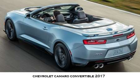 Chevrolet Camaro Convertible 2017