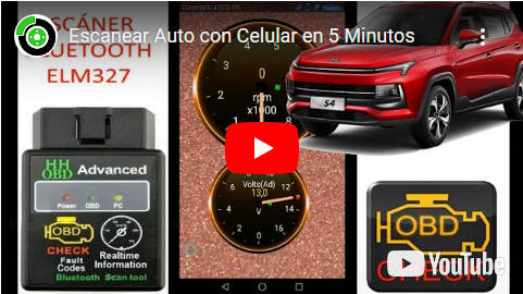 Video Cómo escanear auto con celular en 5 minutos