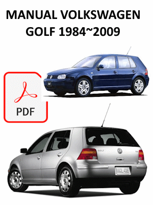 Manual Volkswagen Golf 1984~2009