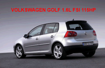 Volkswagen Golf 1.6L FSI 115HP