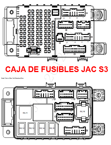 Caja de Fusibles JAC S3