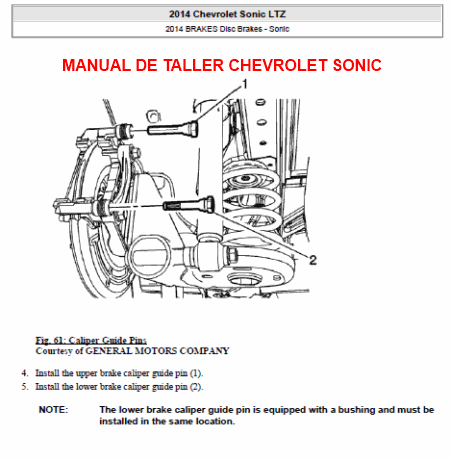 chevy sonic 2013 manual