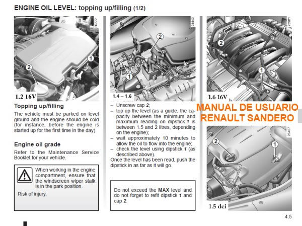 Manual de Usuario Renault Sandero