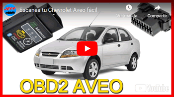 Escanea tu Chevrolet Aveo FÁCILMENTE