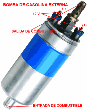 Bomba de gasolina externa