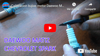 Vídeo calibración bujías del motor