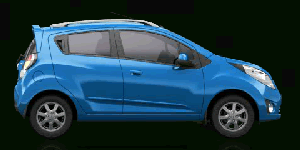 Chevrolet Spark GT azul
