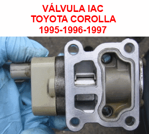 Válvula IAC del Toyota Corolla 1995, 1996, 1997
