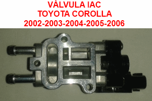 Válvula AIC del Toyota Corolla 2002, 2003, 2004, 2005, 2006