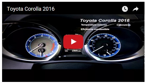 Vídeo: Toyota Corolla 2016