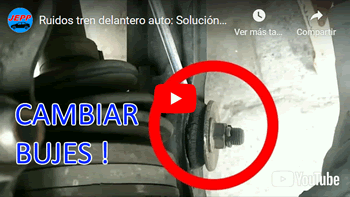 Cambiar BUJES de  BARRA ESTABILIZADORA