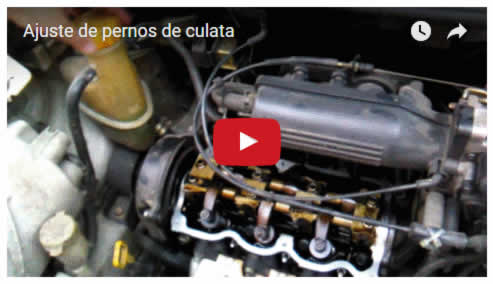Vídeo: Ajuste de pernos de culata, paso a paso
