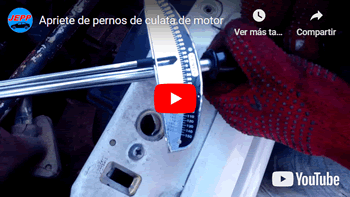 Apriete de Pernos de culata de motor