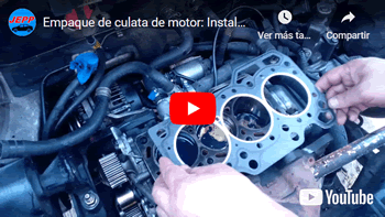 Cómo cambiar empaque de cullata de motor
