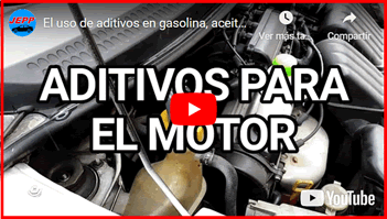 Uso de ADITIVOS  en gasolina y aceite de motor
