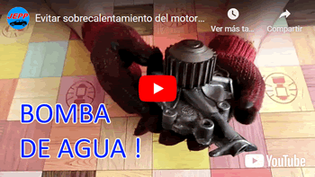 Bomba de agua del motor