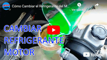 Cómo Cambiar REFRIGERANTE  del motor